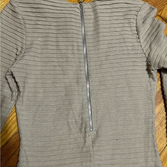 Kimberly Ovitz Women’s Nude Color Wool Blend Bodycon Long Sleeve Size 6 USA - Picture 10 of 10